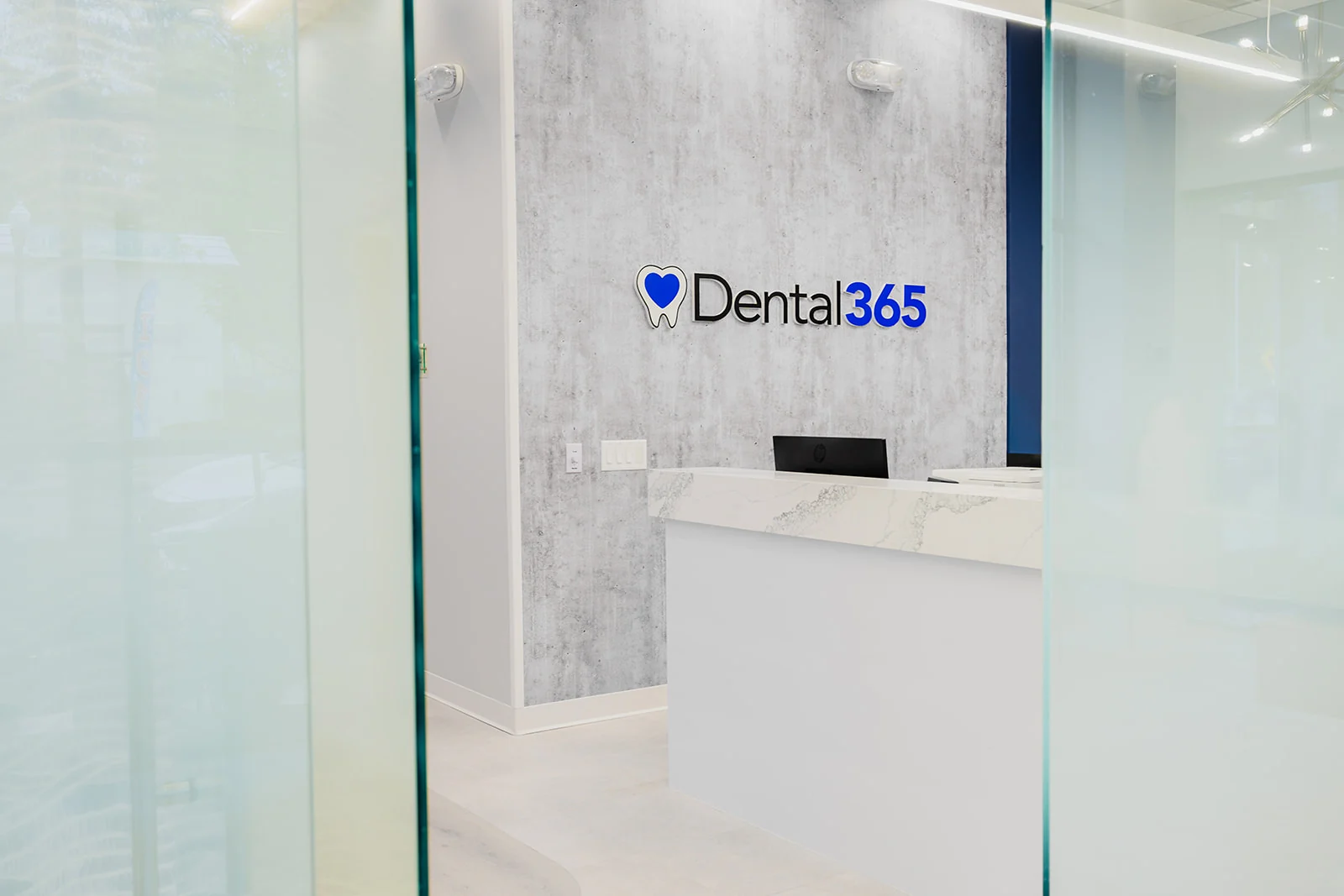 Dental 365 reception in Westfield, New Jersey