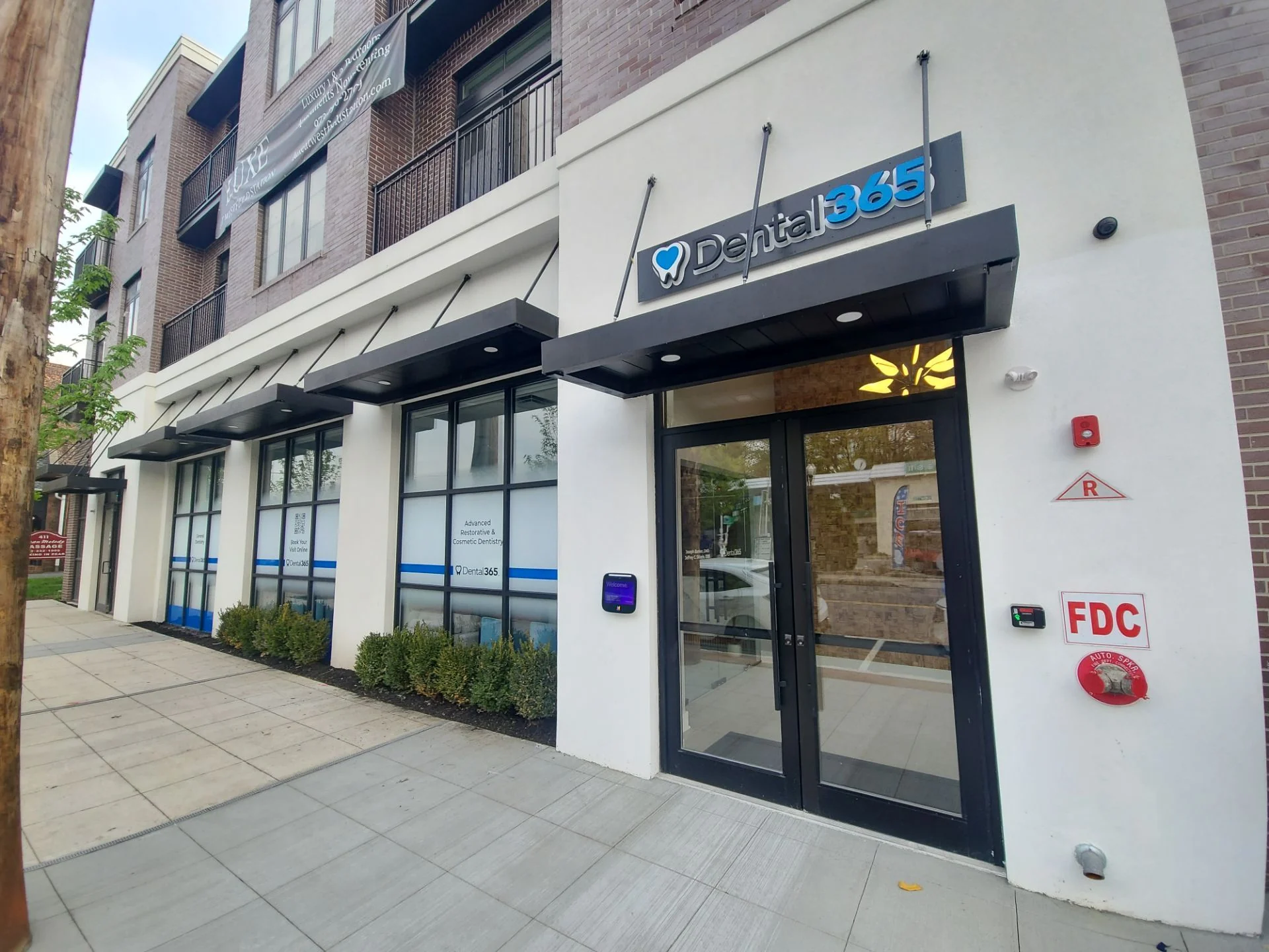Dental 365 exterior entrance in Westfield, New Jersey