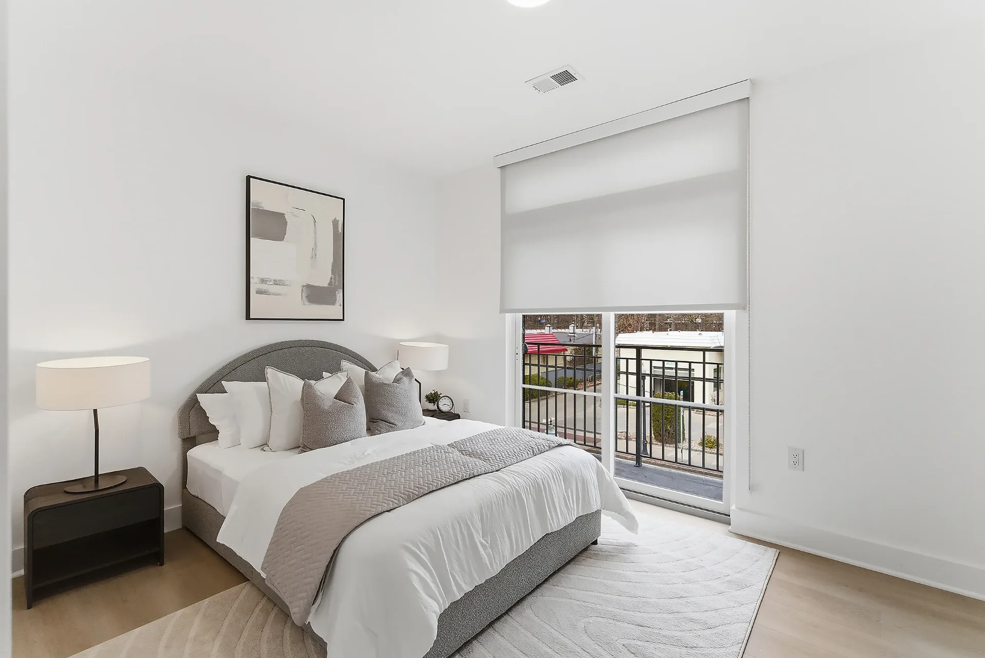 Luxe at Westfield Station bright contemporary bedroom